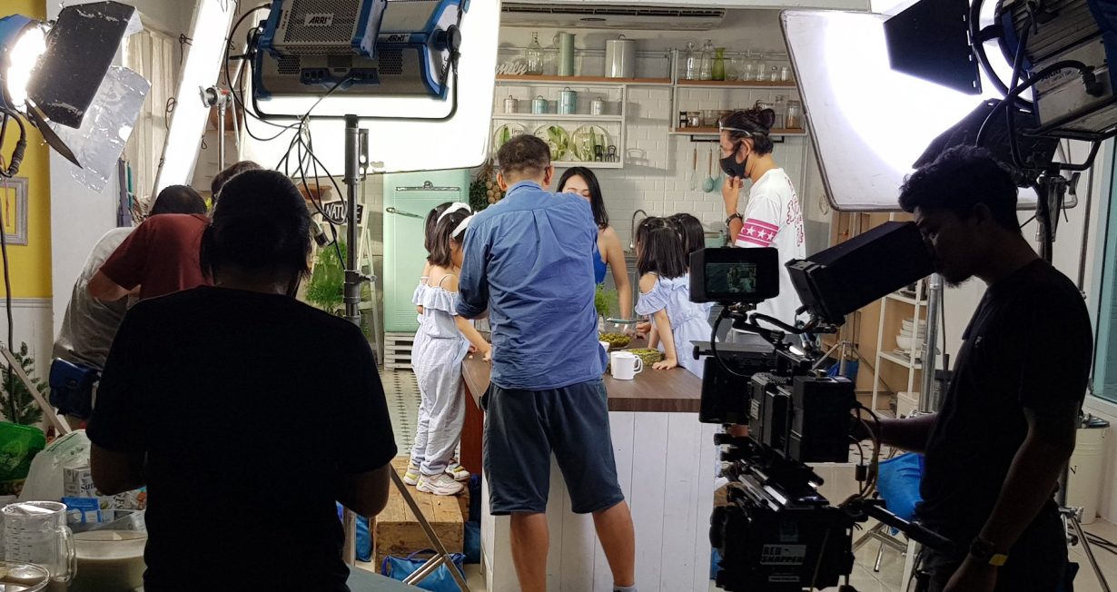 เบื้องหลัง ถ่ายโฆษณา นม5